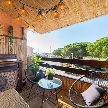 Casa Paillote - On The Port - Air Conditioning - Calm And Cozy * Mauguio